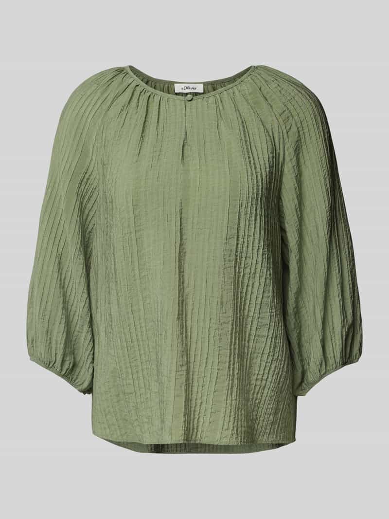 s.Oliver RED LABEL Relaxed-fit blouseshirt van viscosemix