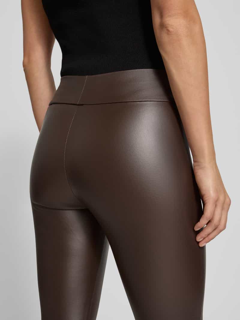 Soyaconcept Super skinny fit broek met brede band model 'Pam'