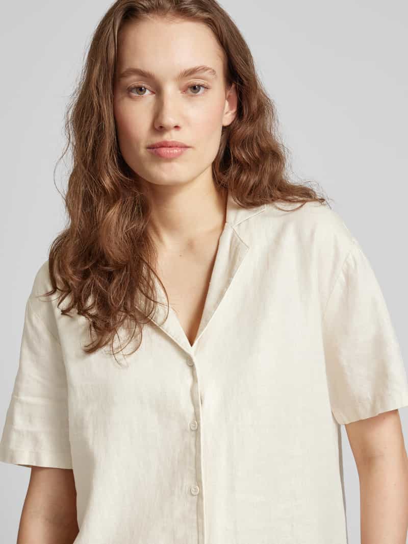 Esprit Overhemdblouse met reverskraag