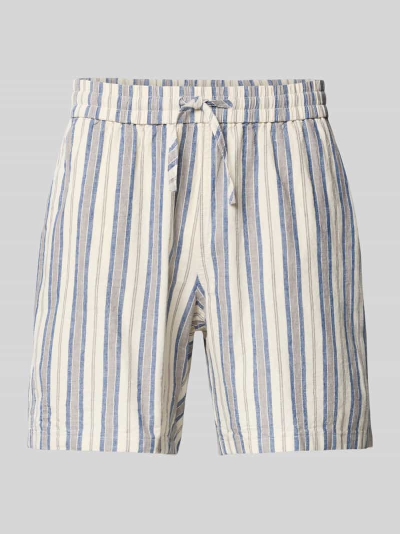 Forét Regular fit bermuda met linnen model 'Serene'
