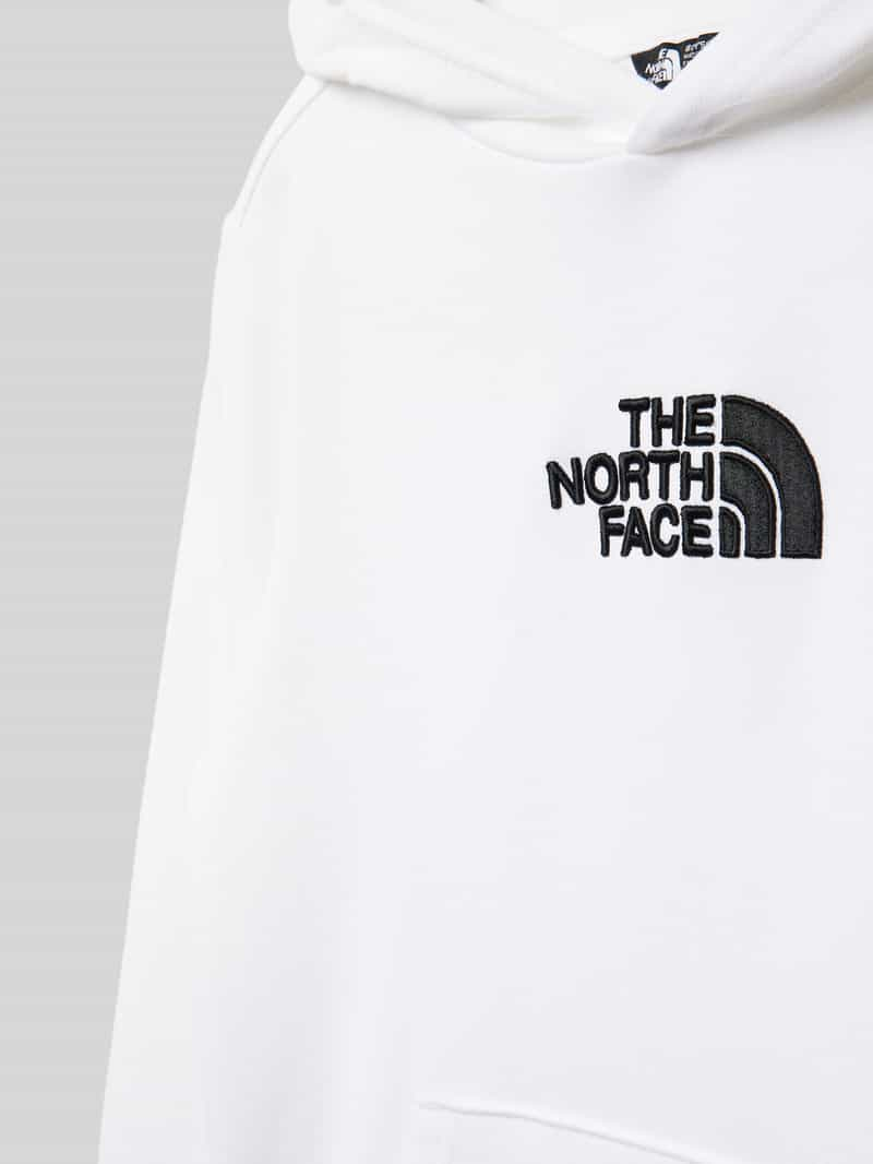 The North Face Hoodie met labelstitching model 'DREW PEAK'