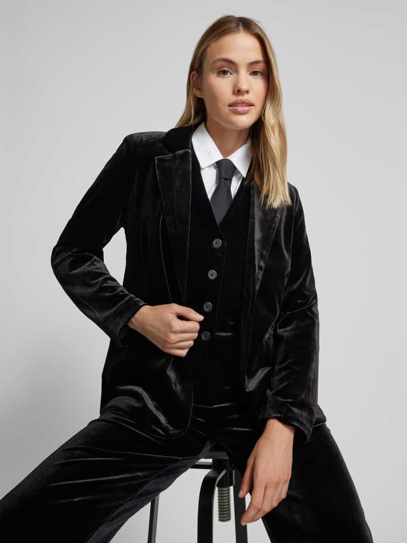 b.Young Blazer met reverskraag model 'PERLINA'