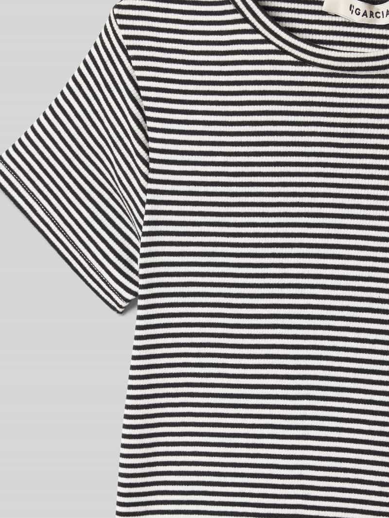 Garcia T-shirt met labelstitching
