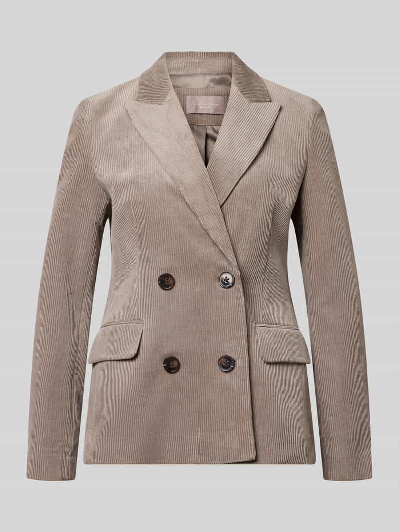 Christian Berg Woman Selection Regular Fit blazer van corduroy