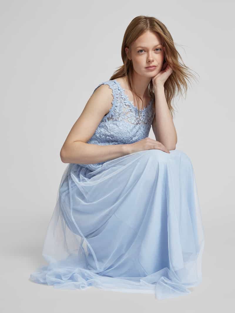Vila Maxi-jurk met kant model 'LYNNEA'