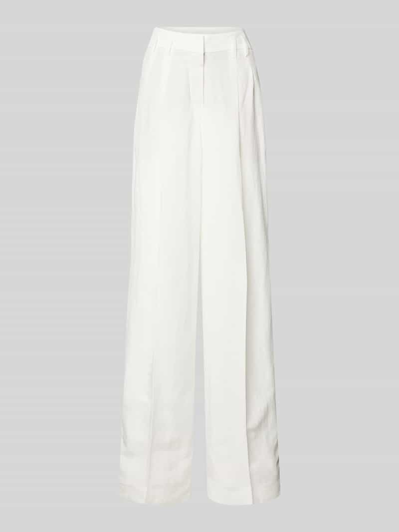 RAFFAELLO ROSSI Broek in effen design, model 'MAYLA'