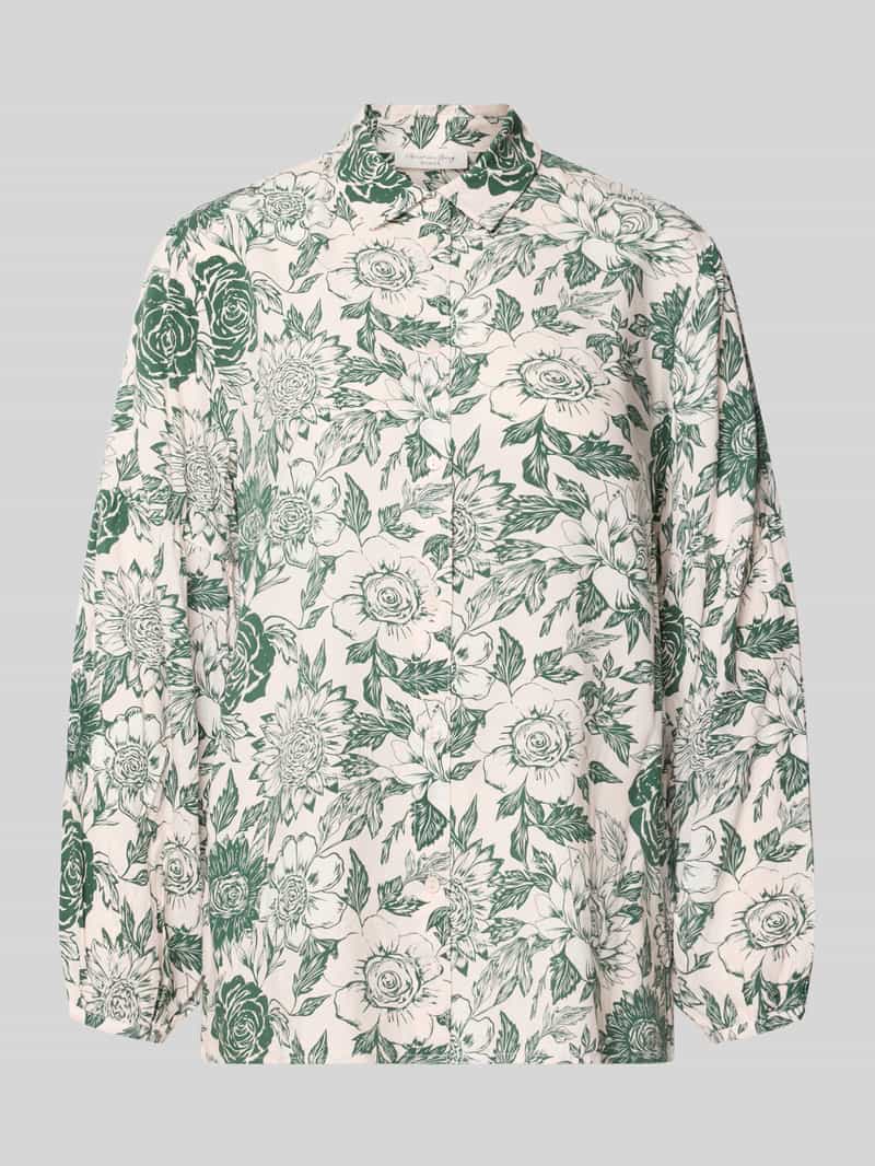 Blouse van pure viscose