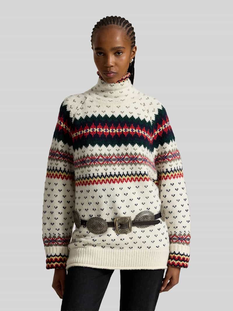 Polo Ralph Lauren relaxed fit coltrui van wolmix