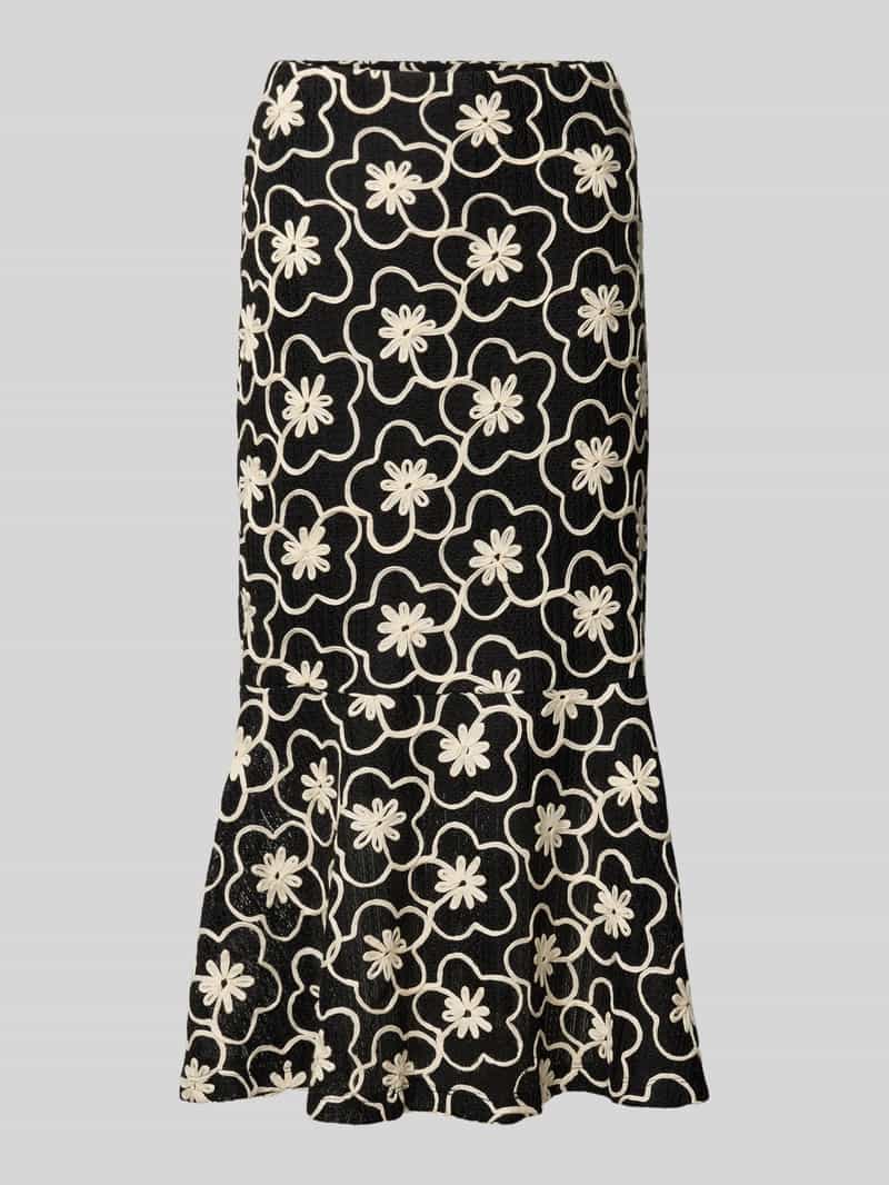 GUIDO MARIA KRETSCHMER WOMAN Midirok in semi-transparant design