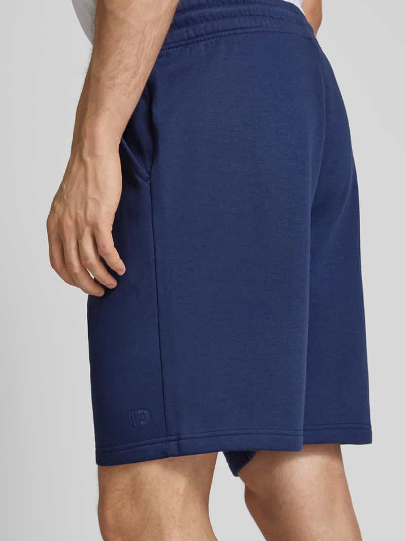 Tom Tailor Denim Relaxed fit sweatshorts in een katoenmix in joggerstijl