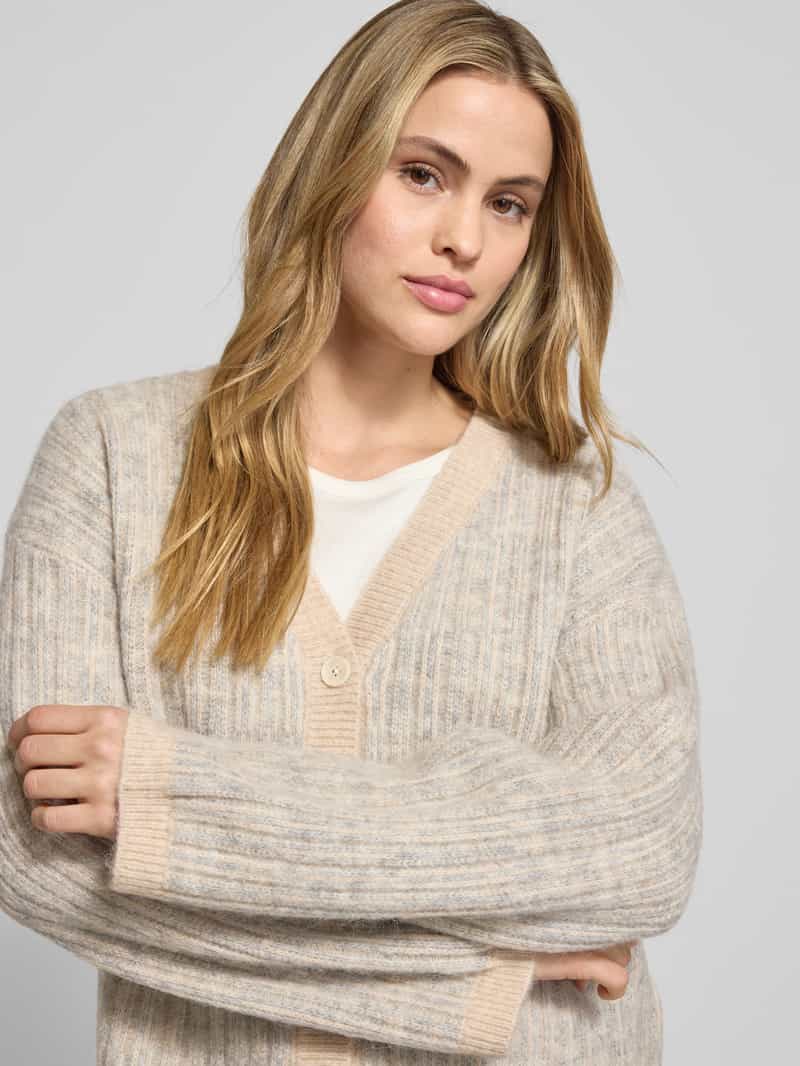 Selected Femme Relaxed fit gebreide pullover van wolmix met alpaca model 'FALVA'