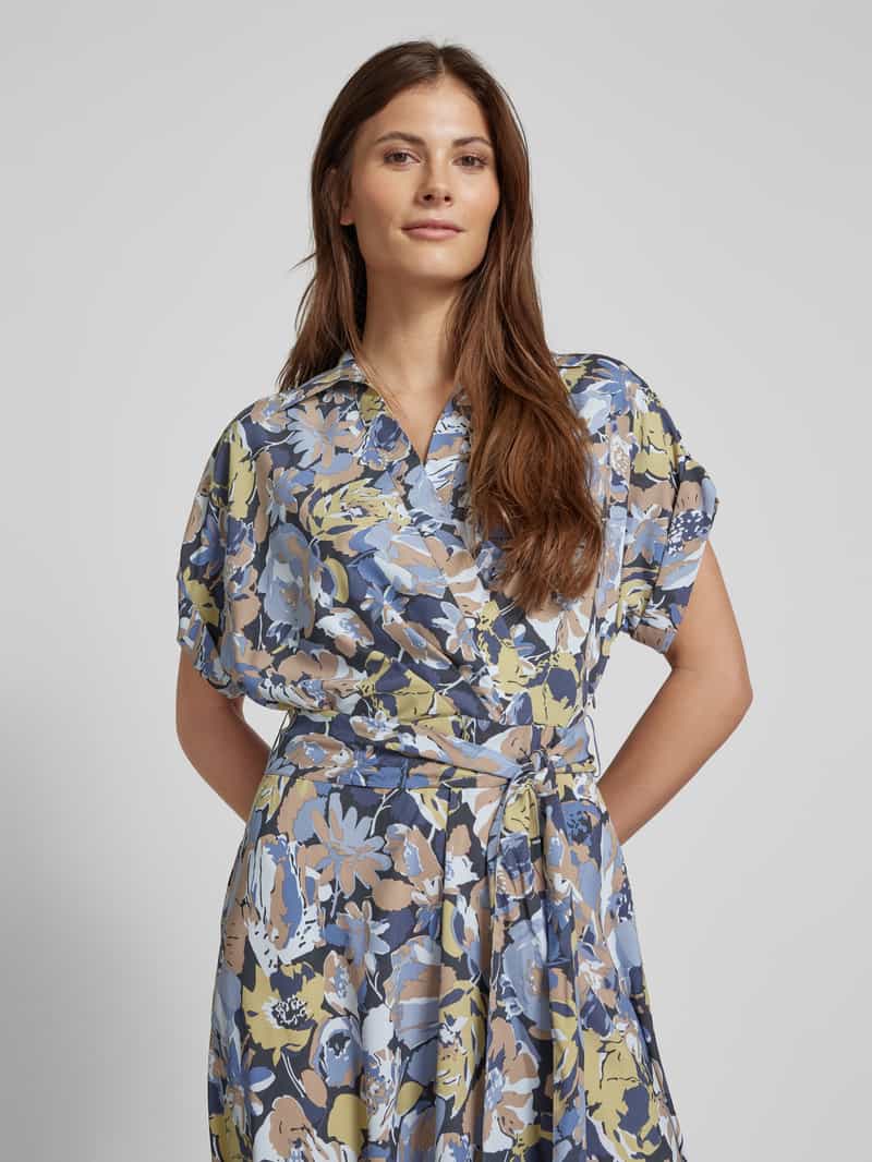 Lauren Ralph Lauren Wikkeljurk met strikceintuur model 'FRATILLIO'