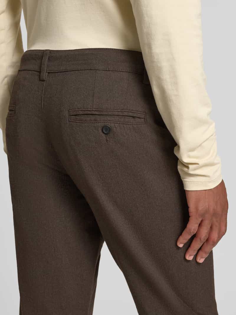 Selected Homme Slim fit chino van katoenmix model '175 BRUSHED'