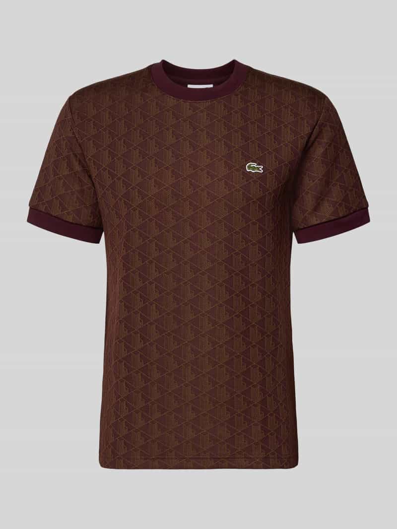 Regular fit t-shirt van katoenmix