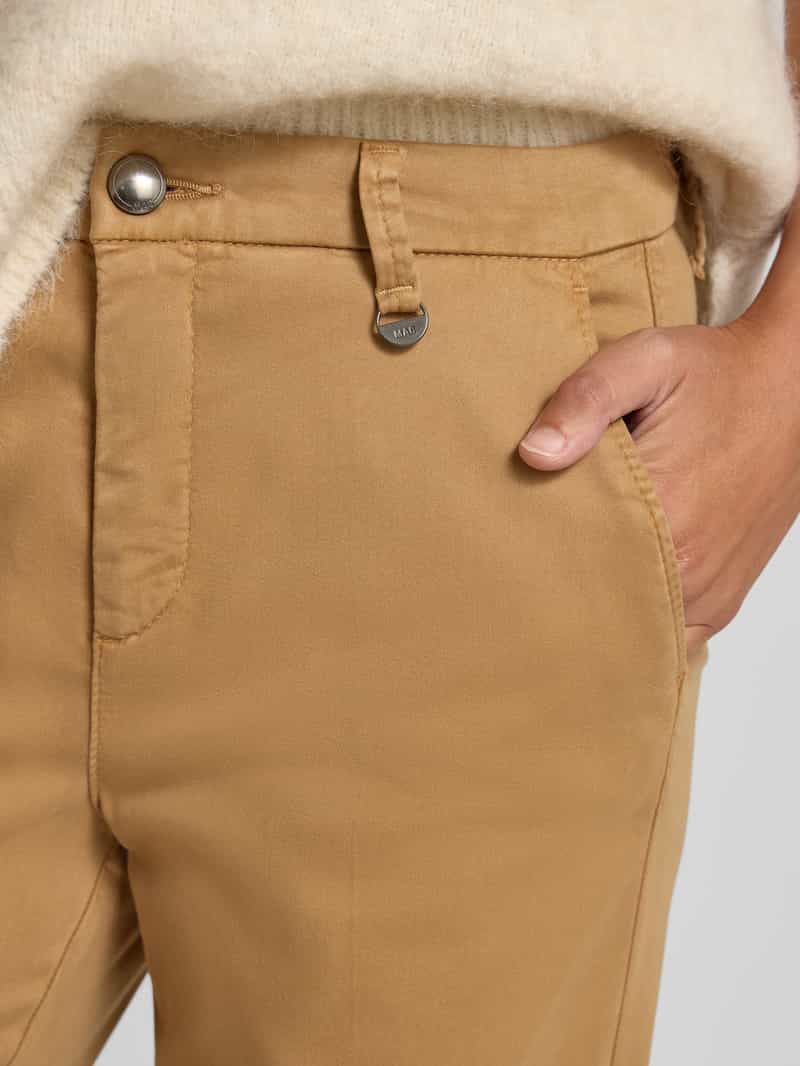 MAC Chino met labeldetail model 'CHINO TURN UP'