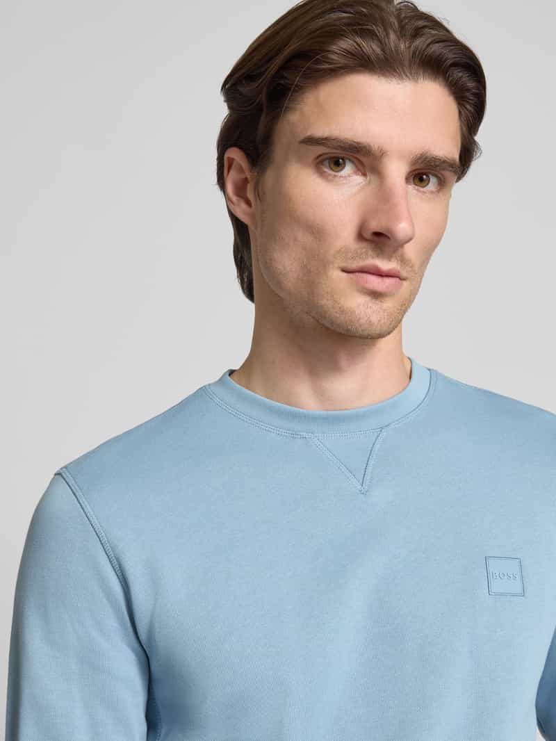 Boss Orange Regular fit sweatshirt van puur katoen model 'WESTART'