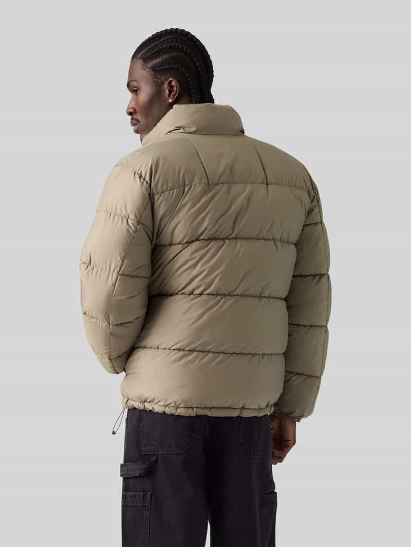 Levi's Regular fit gewatteerd jack met opstaande kraag