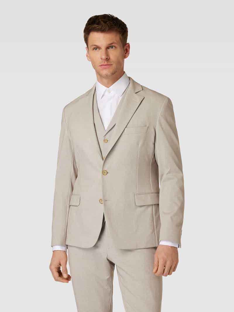 -knoops colbert met reverskraag ATELIER TORINO