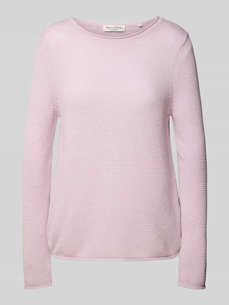 Marc O'Polo Regular fit gebreide pullover van zuiver katoen