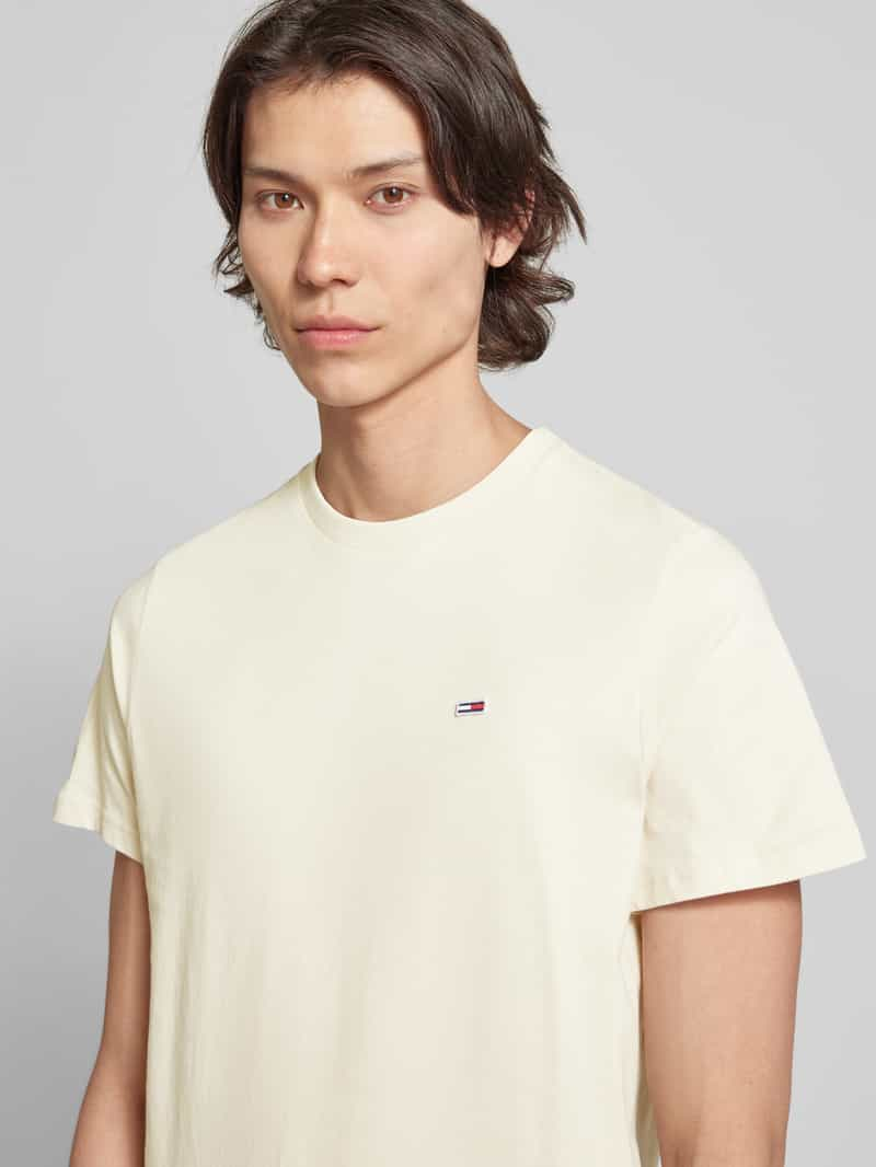 Tommy Jeans T-shirt met labelstitching