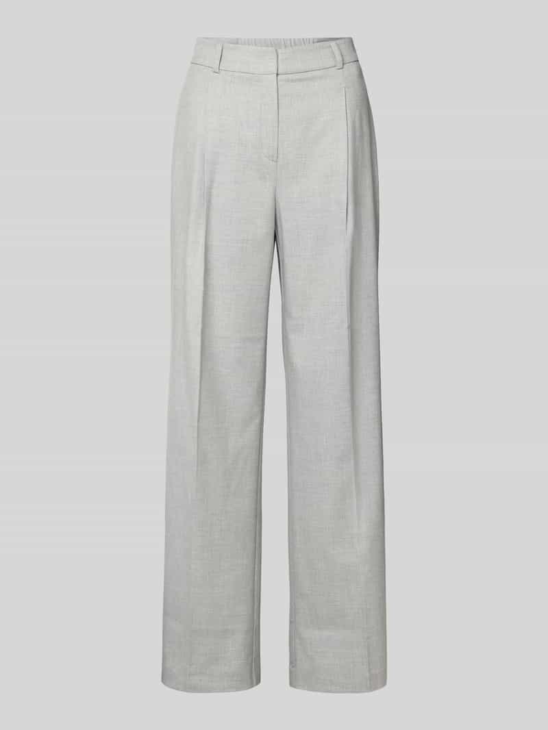 someday Stoffen broek met bandplooien model 'Catsby'
