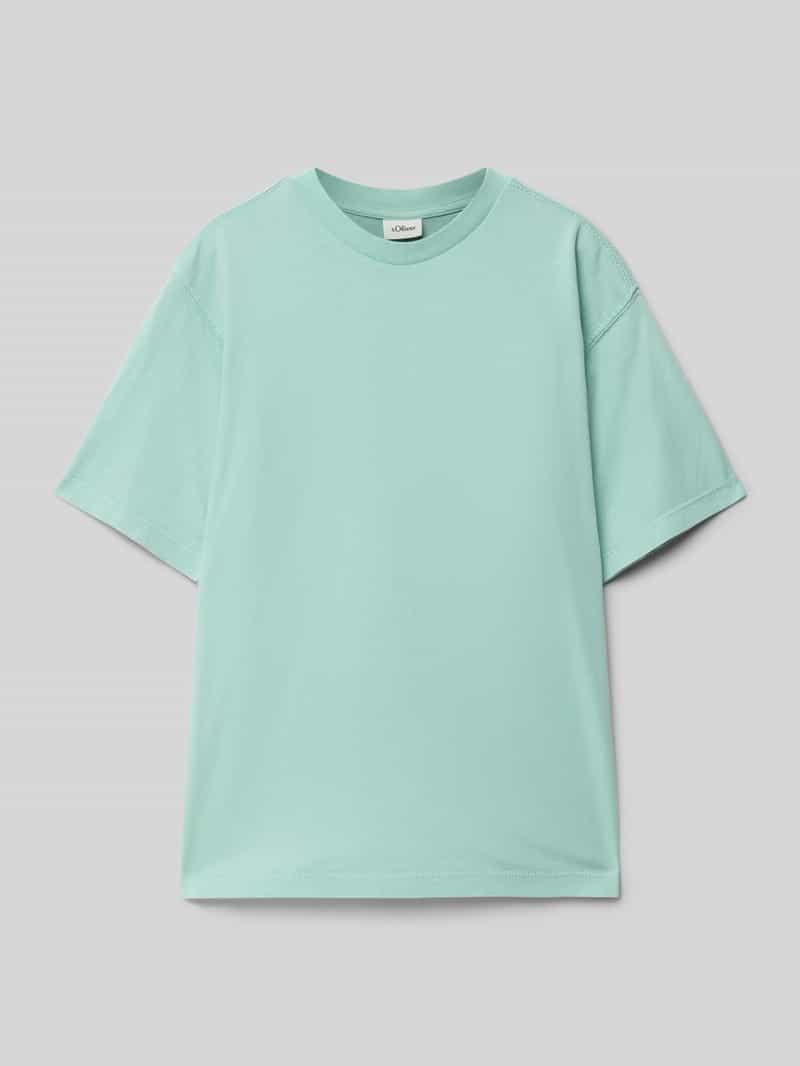 s.Oliver RED LABEL Regular fit T-shirt van puur katoen