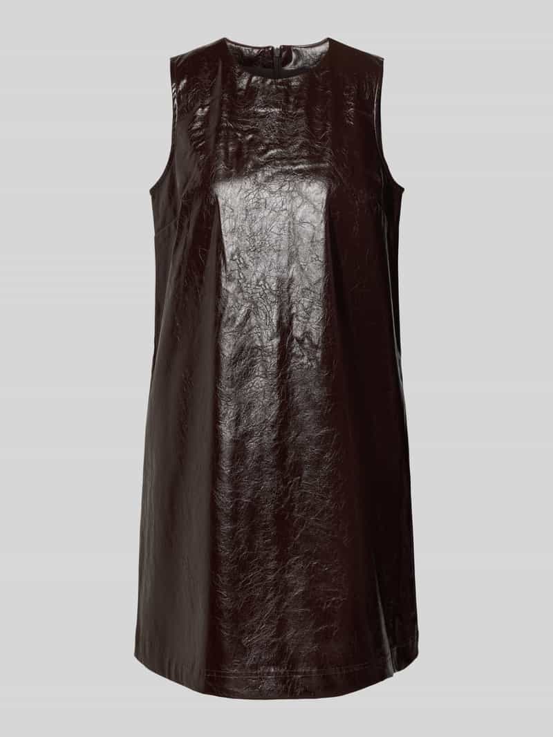 Stefanel Mini-jurk in leerlook
