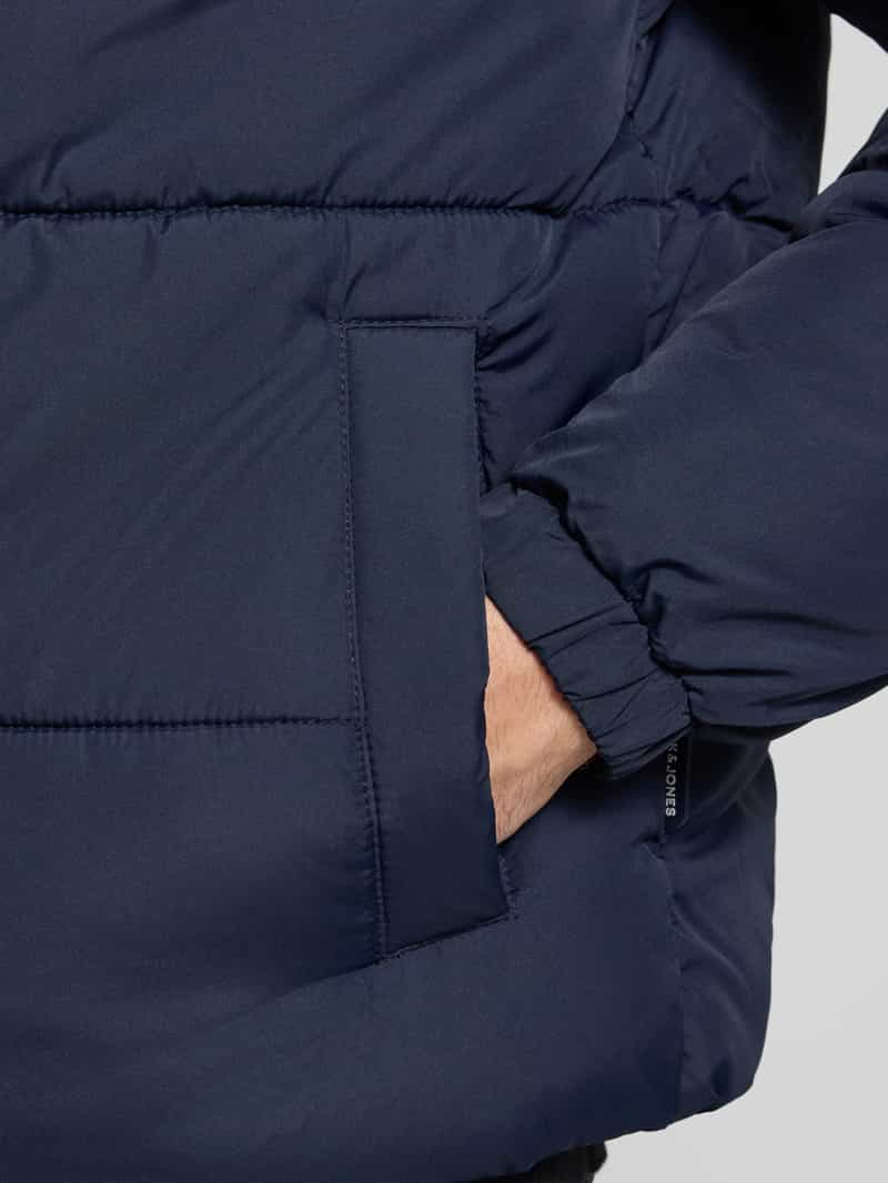 jack & jones Gewatteerd jack met ritssluiting model 'MAZE'