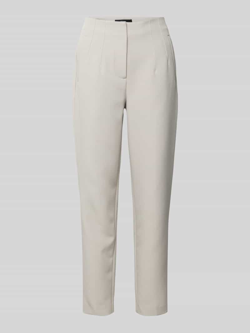 Vero Moda Tapered fit stoffen broek met hoge taille model 'LINA'