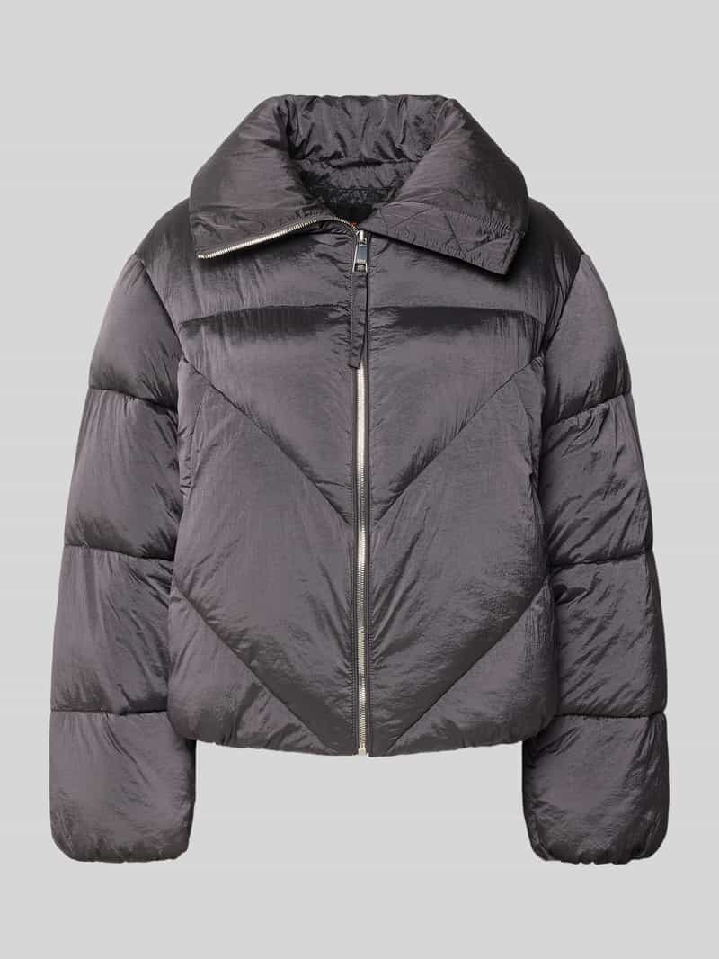 Boss Orange Regular fit gewatteerd jack van glanzend weefsel model 'PADILENA'