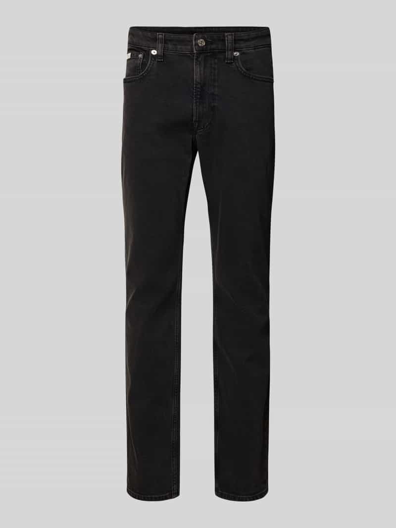 Calvin Klein Jeans Slim fit jeans met logopatch model 'Essential'