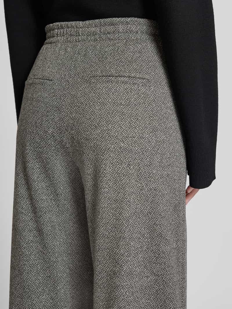 drykorn Wide leg stoffen broek met achterzakken model 'FAE'