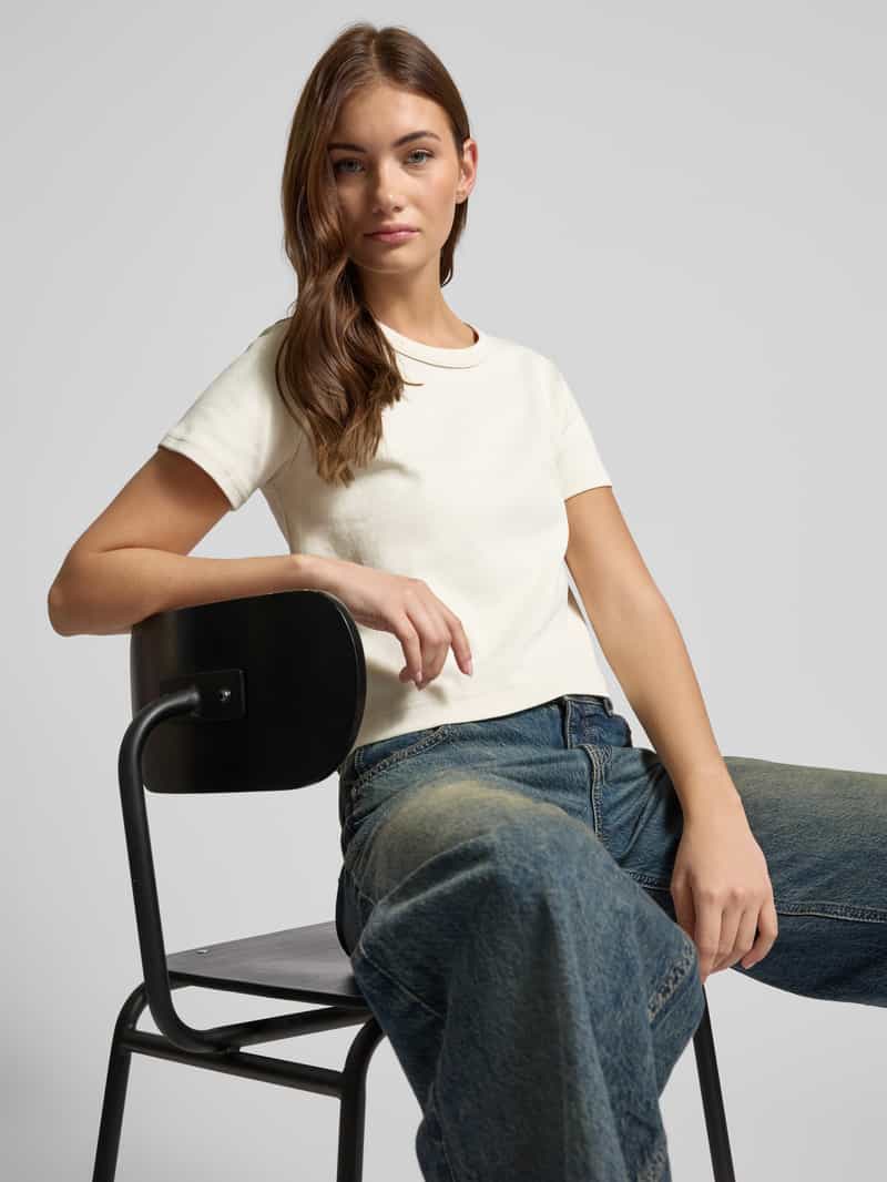 G-Star Raw T-shirt met labelstitching