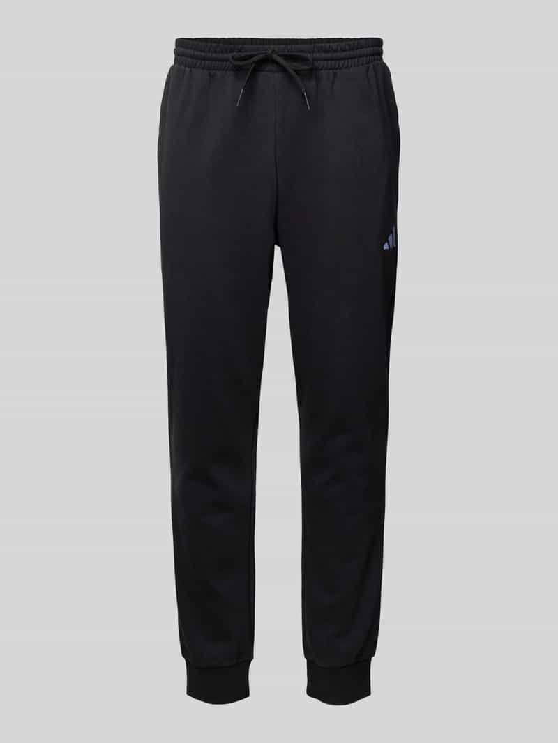 ADIDAS SPORTSWEAR Regular fit sweatpants met logostitching model 'FEELCOZY'