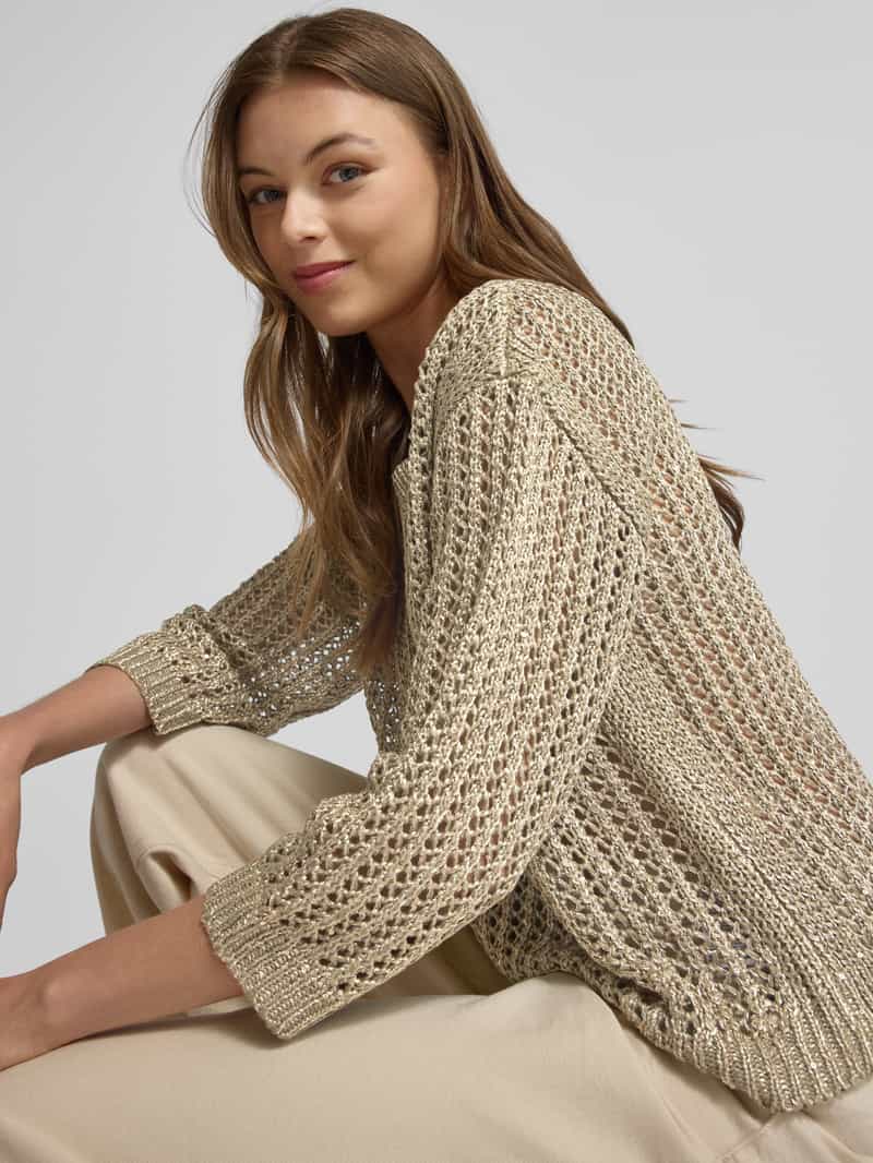 Betty Barclay Gebreide pullover met V-hals