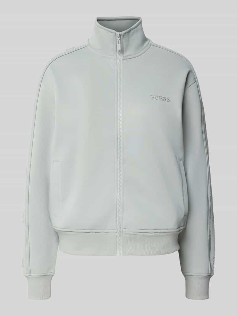 Guess Activewear Sweatjack met opstaande kraag model 'OCTAVIA'