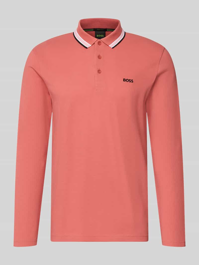BOSS Green Regular fit poloshirt van puur katoen model 'Plisy'
