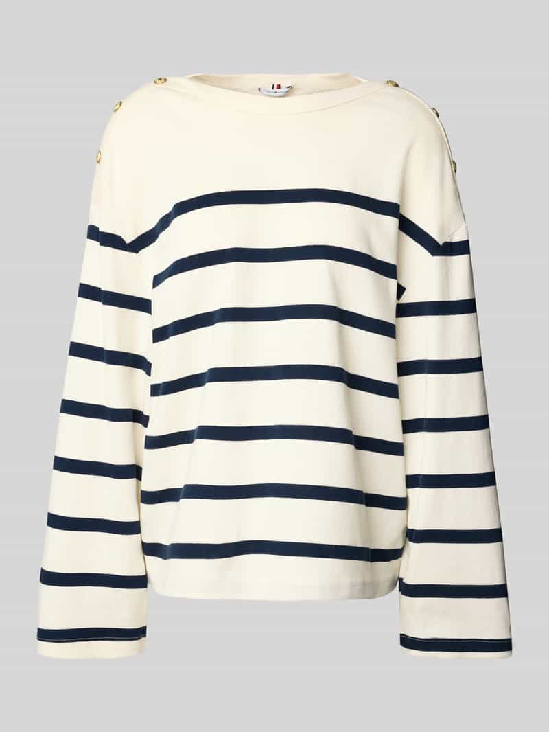 Tommy Hilfiger Relaxed fit shirt met lange mouwen van puur katoen