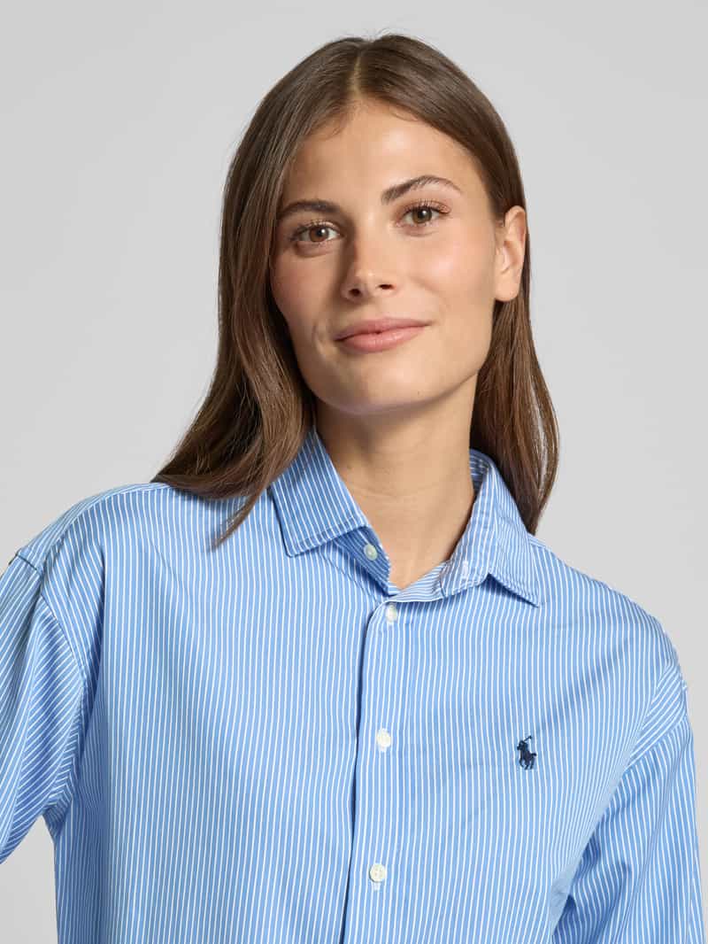 Polo Ralph Lauren Relaxed fit overhemdblouse met logostitching