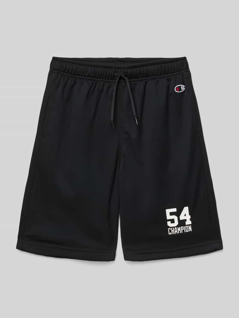 Champion Regular fit sweatshorts met labelprint