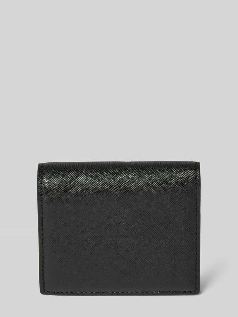 Lauren Ralph Lauren Leren portemonnee met labelapplicatie