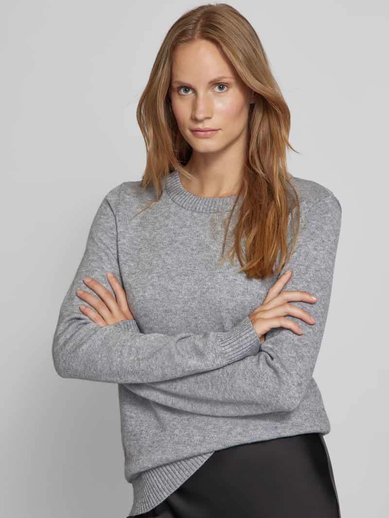Vila Gebreide pullover met ribboorden model 'Viril'