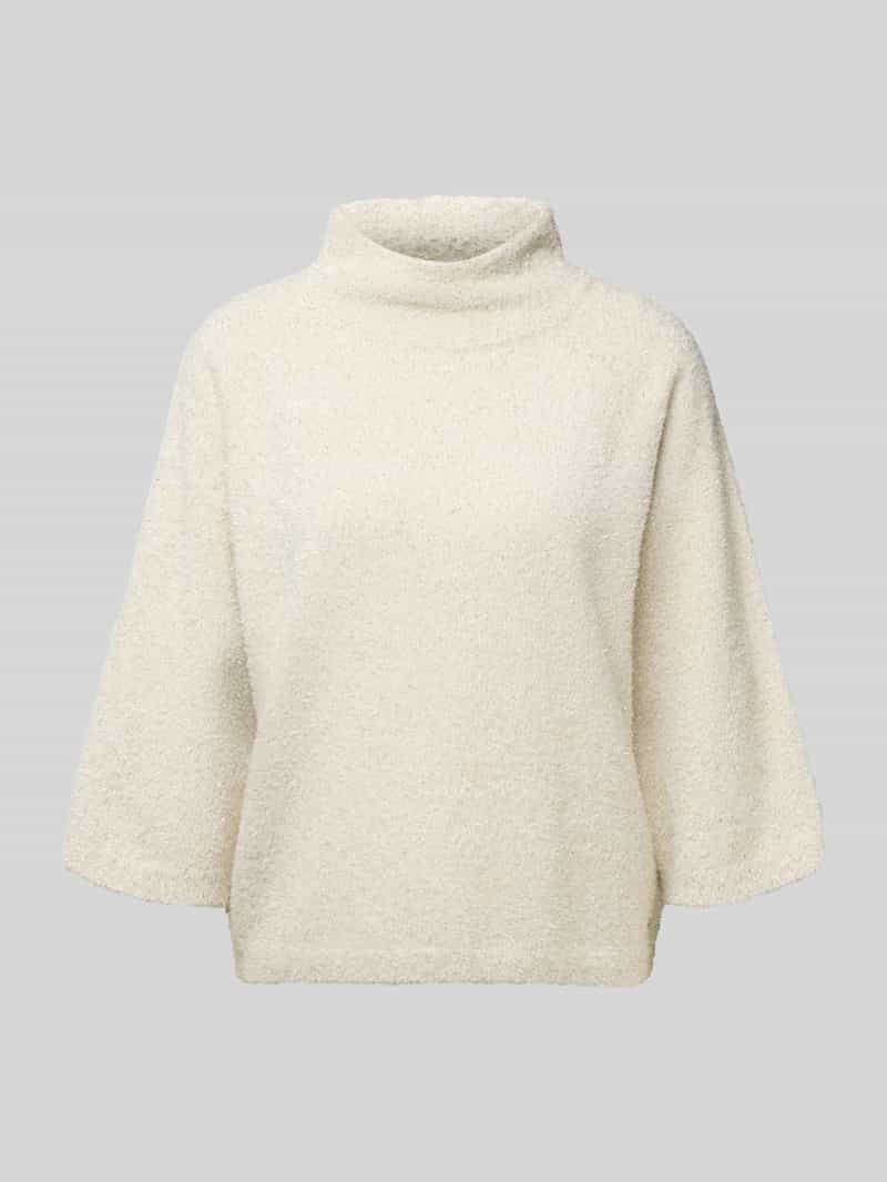 monari Gebreide pullover met opstaande kraag