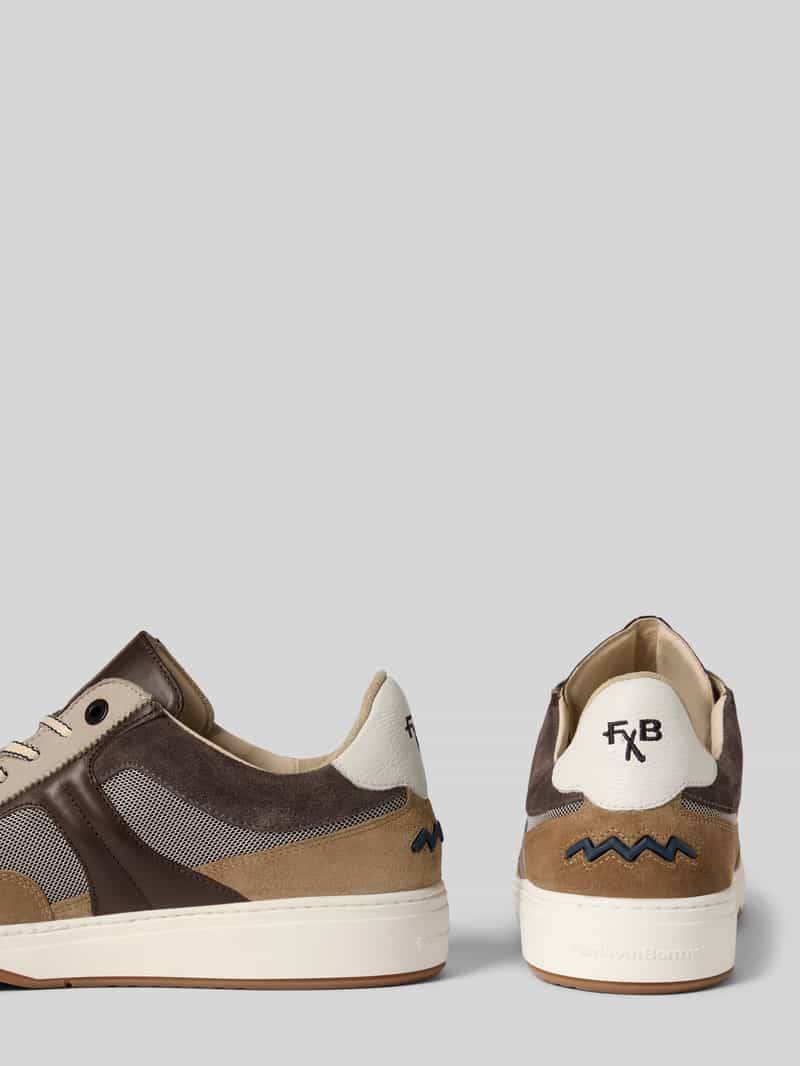 Floris van Bommel Sneakers met labeldetails model 'De Kupster'