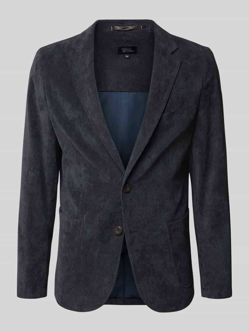camel active Slim fit 2-knoops colbert met borstzak