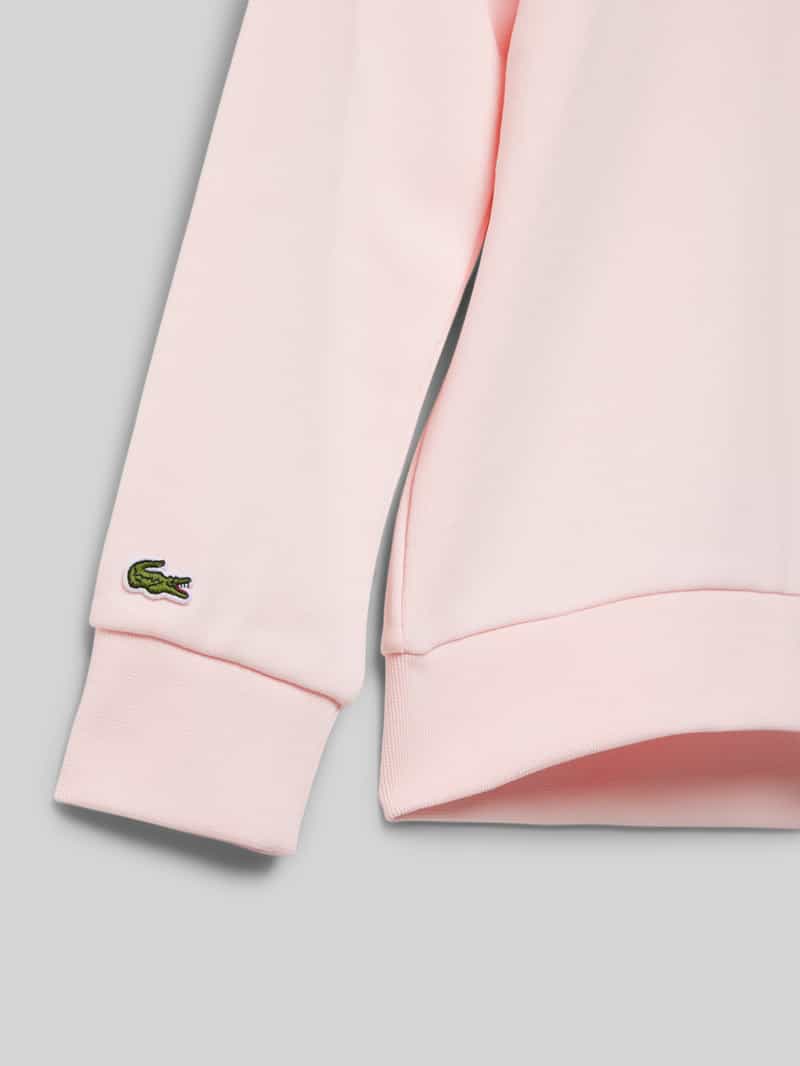 Lacoste Hoodie met labelprint