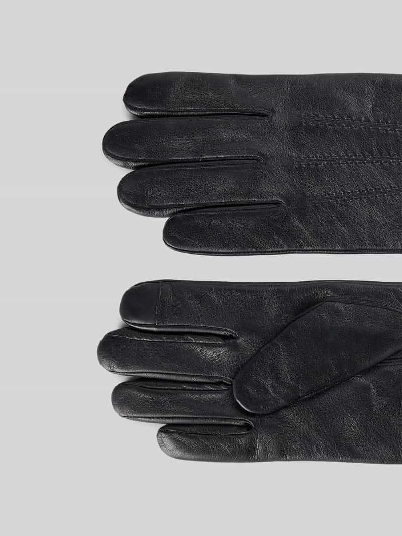 Boss Handschoenen van echt leer