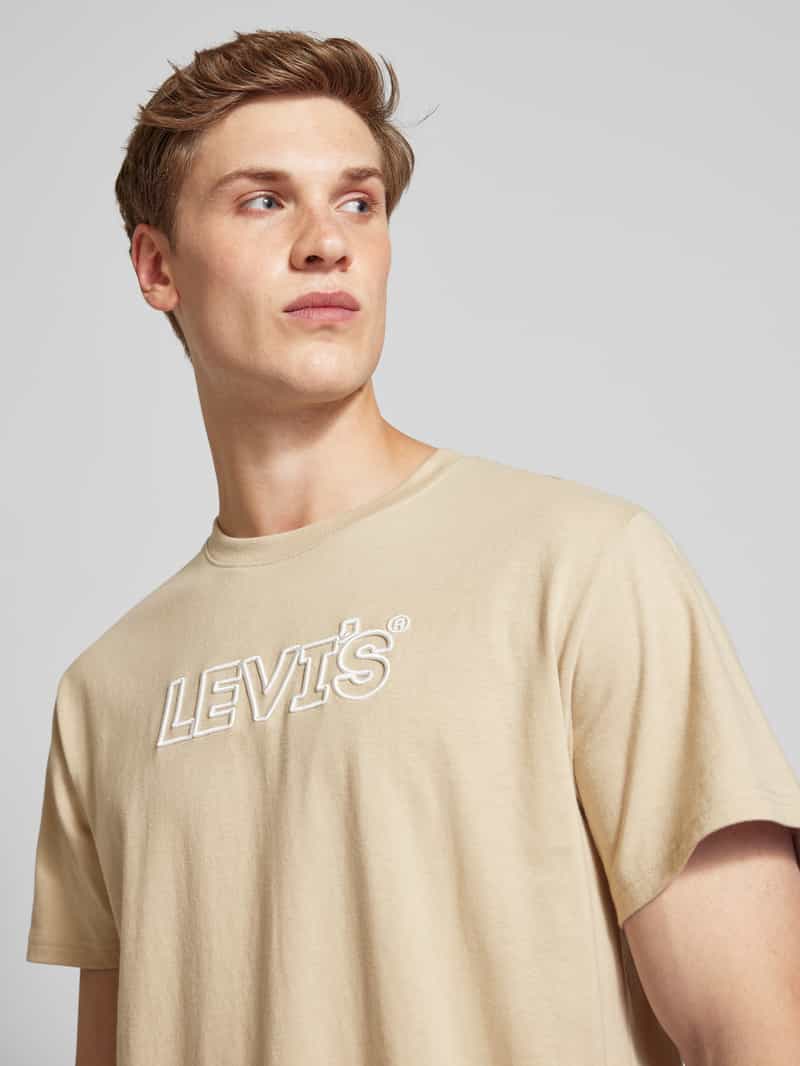 Levi's Relaxed fit T-shirt met labelprint
