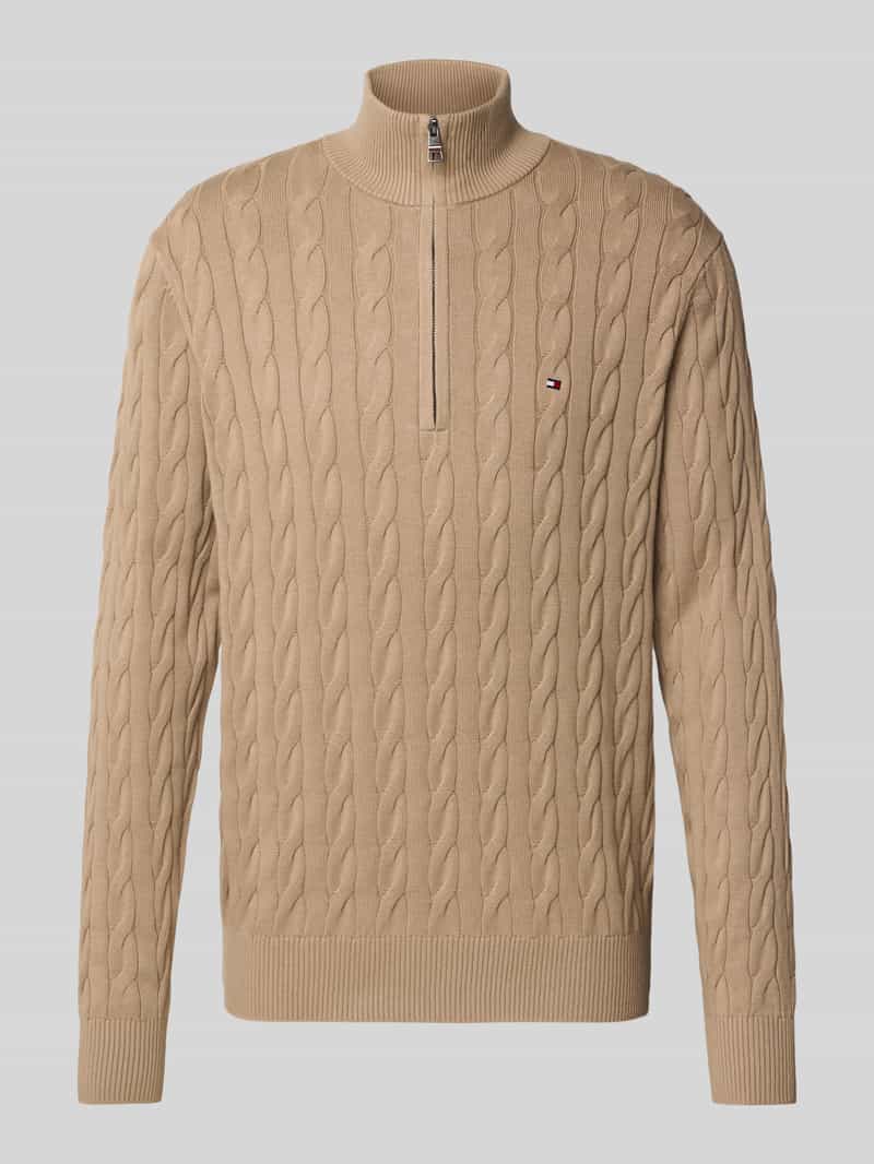 Tommy Hilfiger Regular fit schipperstrui van puur katoen