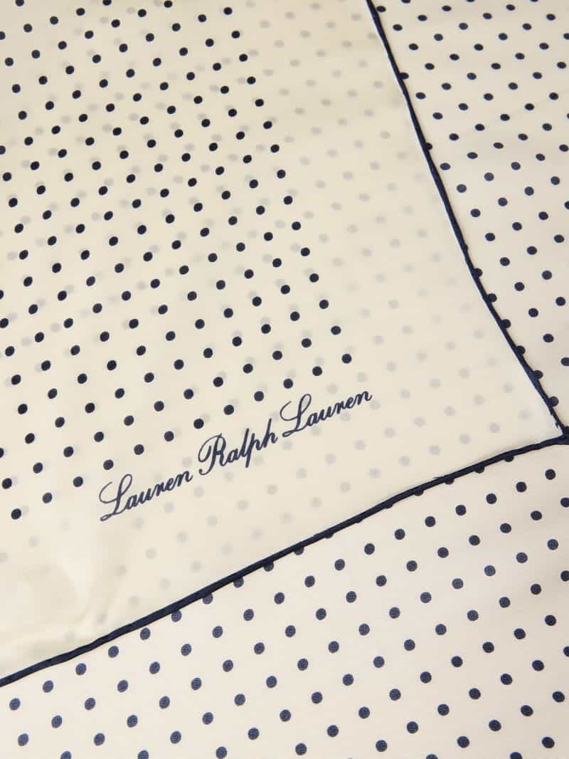 Lauren Ralph Lauren Sjaal van belseta met labeldetail